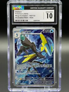 Pokemon TCG Inteleon | Mega Evolution 142/132 | CGC Graded GEM MINT 10
