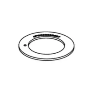 212 MAIN Toto THU407 Drain Valve Tower Seal Gasket, Bathroom Fixture Accessory for Home Improvement, Round Gasket