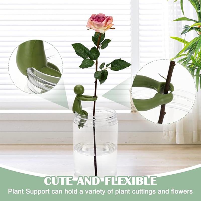 Product Introduction of 【FaddishDeal】3/6PCS Friends of plant reproduction;Leaf supports for sprouting and cutting, lovely decorations, gifts for indoor garden plant lovers, etc Springtok 21