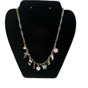 Charm necklace 7-9 charms