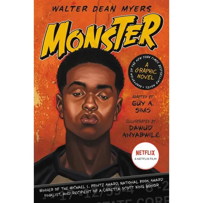 Monster: A Graphic Novel (Monster) by Walter Dean Myers||Dawud Anyabwile||Guy A. Sims [Paperback Book]