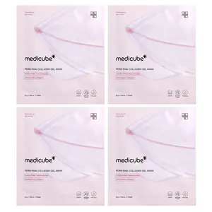 Medicube PDRN Pink Collagen Gel Beauty Mask , 4 Sheets, 0.98 oz (28 g) Each