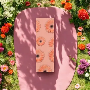 Gerber Daisy Yoga Mat: Non-Slip Foam Exercise, Pilates