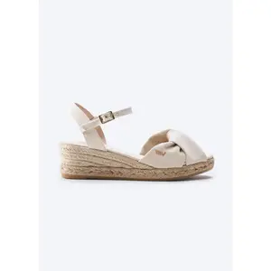 Farella Canvas Espadrille Sandal Wedges