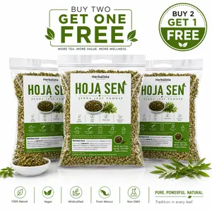 [Buy Two, Get One] Three Bags - Viral Hoja Sen (Senna Loose Leaf Herbal Tea) - 4oz (114g) Each - Premium Wildcrafted Herbal Tea, 100% Natural, Vegan, Non-GMO – Authentic Mexican Senna Leaves for Traditional Herbal Infusions
