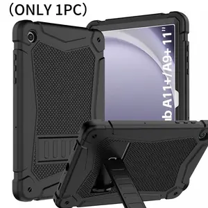 for Samsung A11+/a9+ 2026 11-Inch Shockproof Tablet Case, Adjustable Stand, Pen Slot, Multiple Colors Available, Protective Cover