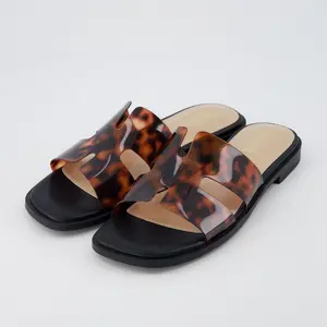 Cushionaire Voyage Cutout Strap Slide Sandals for Women - Slip On Summer Flat Sandals with Memory Foam Padded Comfort, Comfortable Vacation Style Sandals for Women, Trendy Footwear