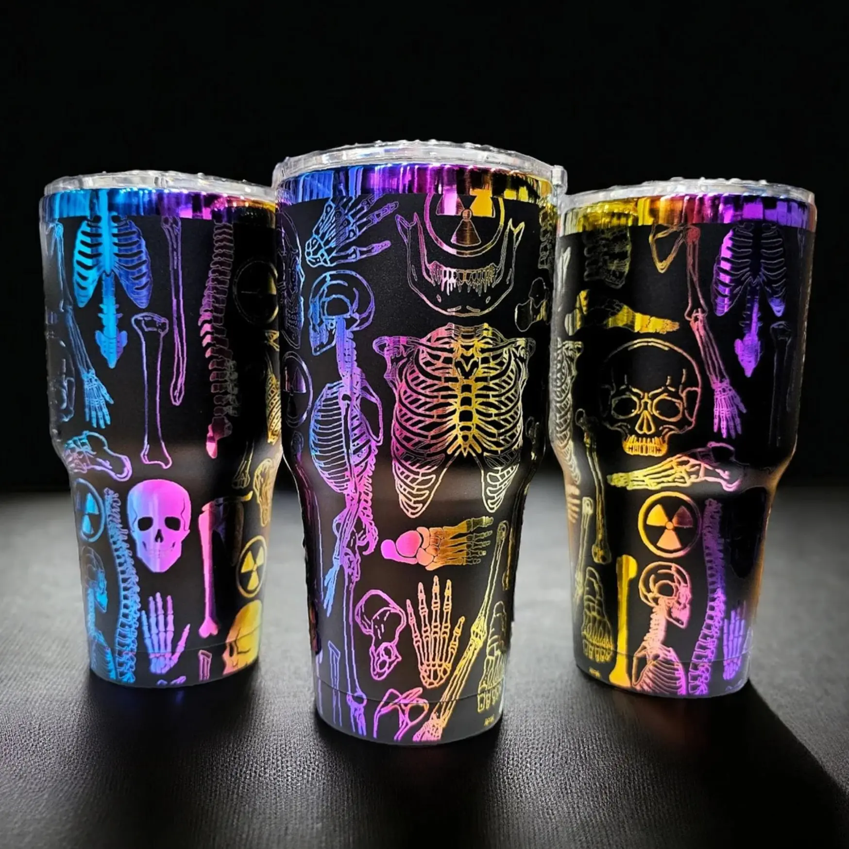 30 oz Radiology Rainbow Tumbler - Laser Engraved