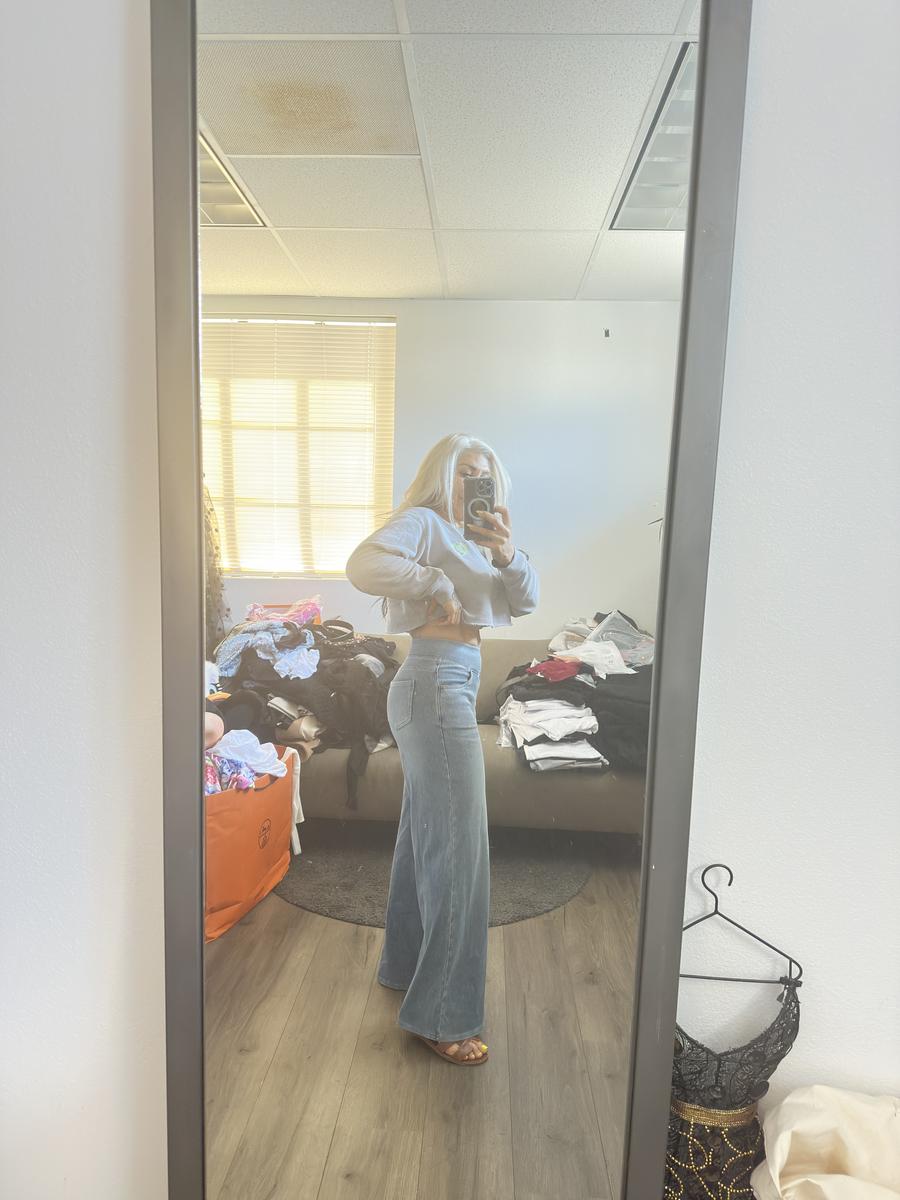 Item: Charcoal Black Denim, regular, XS(0 - 2)