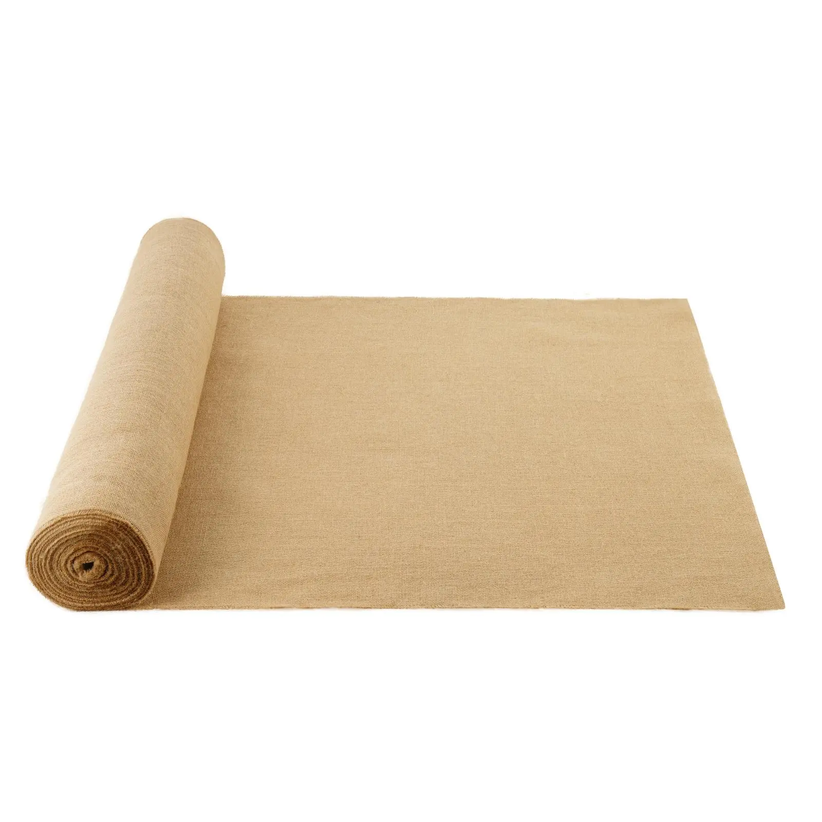 【SummerFinds】VEVOR Burlap Fabric Roll,  , 40” x 150 ft & 50 x 50 High Density Wide Natural Burlap Fabric Rolls, Jute Fabric Burlap Tree Wrap Roll, for Decor, Crafts, Wedding, Gardening, Plant & Tree Winter Covering