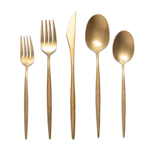 Vintage Flatware (20 pc Set / 4 Place Settings) – Made in Europe – By Larder & Vine