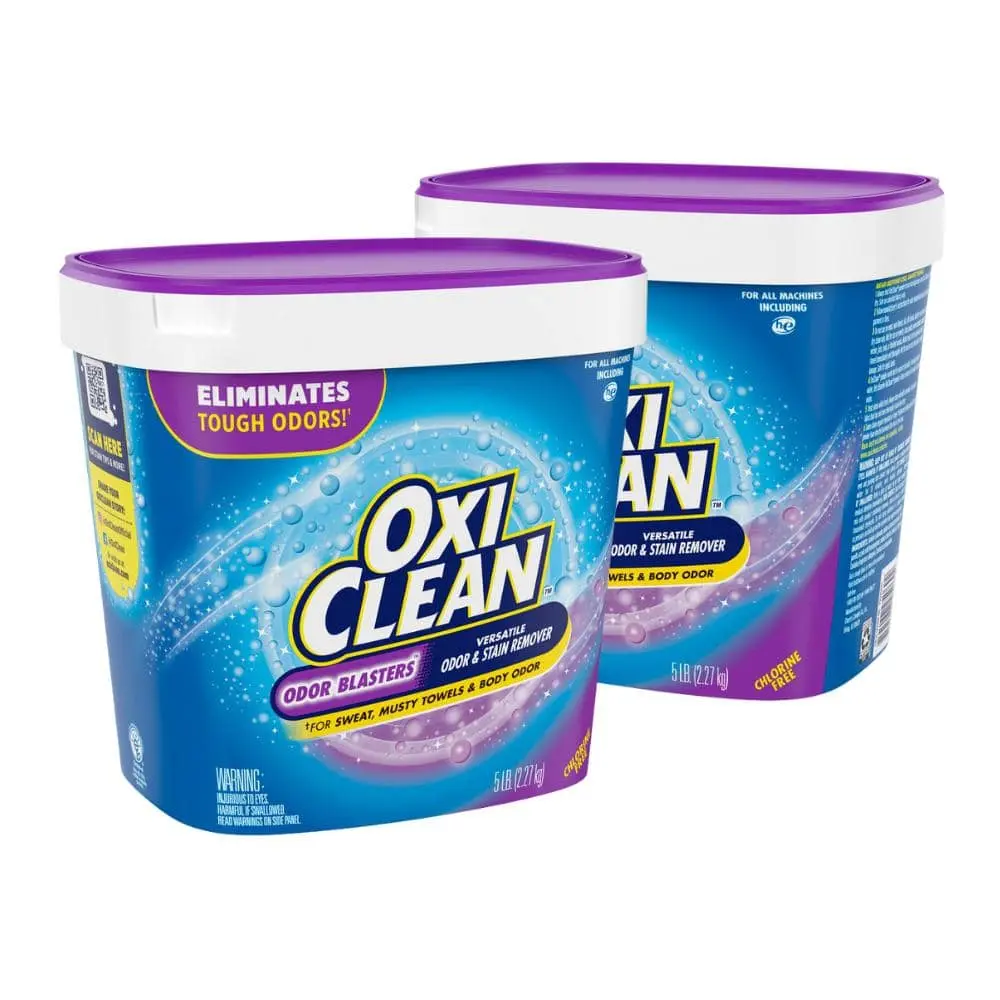 Odor Blasters Versatile Odor and Stain Remover Powder, 5lb, 2-Pack