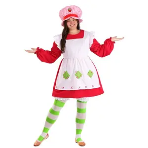 Plus Size Classic Strawberry Shortcake Costume for Women