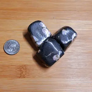Tumbled Snowflake Obsidian