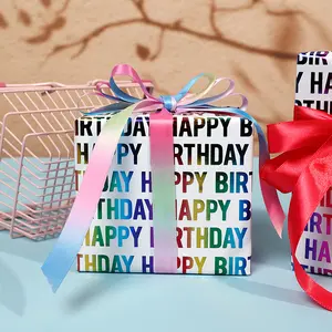 Gift Wrapping Paper Without Ribbon for Birthday Christmas Party Favors Decorative Wrapping Supplies Bulk Pack for Presents DIY Crafts Supplies No Ribbon Gift Wrap Kit