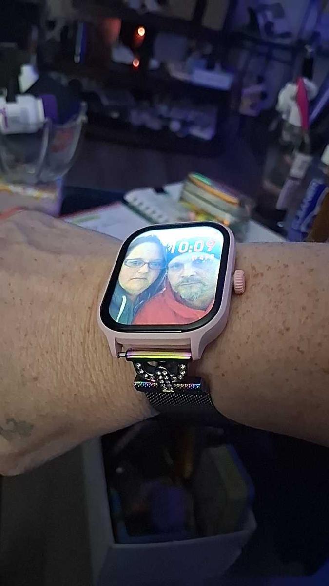 Item: Pink Silicone Strap Watch