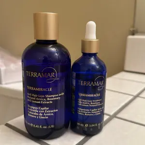 Terramiracle Terramar Shampoo Set with Natural Arnica Rosemary & Lemon Extracts for Anti Hair Loss Treatment 8.45 fl oz US Skin Repair