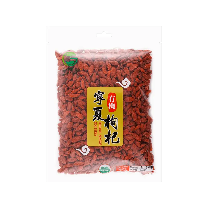 GONGHE Organic Goji Berries 340g - Premium Superfood for Health & Vitality, Dried Wolfberries for Tea, Smoothies, Baking