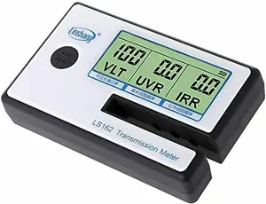 RockRose Portable Window Tint Meter, VLT/UVR/IRR Measurement for Car Windows & Tint Film, Instant Calibration, Data Lock, IR 1400nm