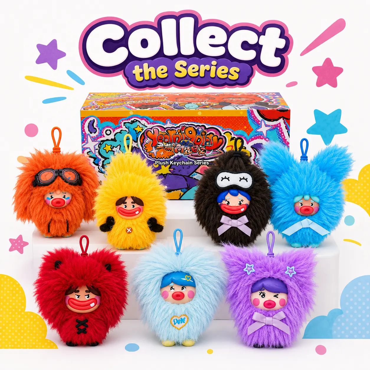 Oddly Cute Dream Diary Series Collectible Plush Toy, Quirky Kawaii Designer Doll, Soft Stuffed Figure for Room Decor and Gifts