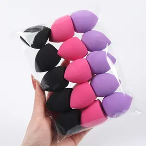 Mixed Color Makeup Sponge (15pcs/set), Blending Beauty Sponge, Dry & Wet Use Makeup Sponges, Professional Makeup Tools for Women & Girls