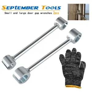 14-19MM23-25mm Door Hinge Gap Adjusting Wrench | Round Bolt Repair Spanner Tool | Quick Fix for Loose Hinges | Universal DIY & Auto Use, Adjustable Wrench, Heavy Duty Tool