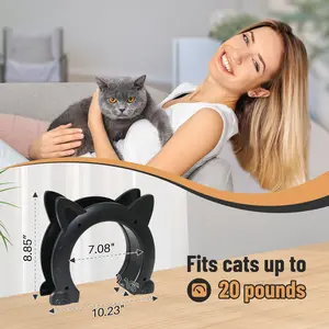 Pet Door for Cats and Small Dogs, Easy Access for Pets to Move in and Out, Durable and Convenient Design for Home Use
