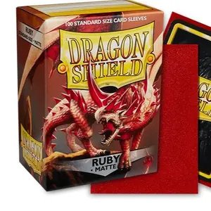 Dragon Shield Sleeve: Matte Ruby