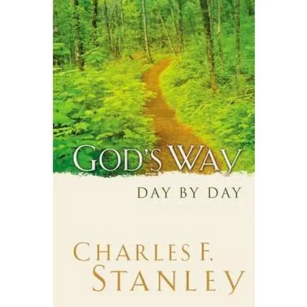 USED Book - God's Way Day by Day: A Daily Devotional for Discovering God's Life-Changing Wisdom (365 Devotions - Inspiration for Every Day of the Year) by Stanley, Charles F. (Paperback) - english