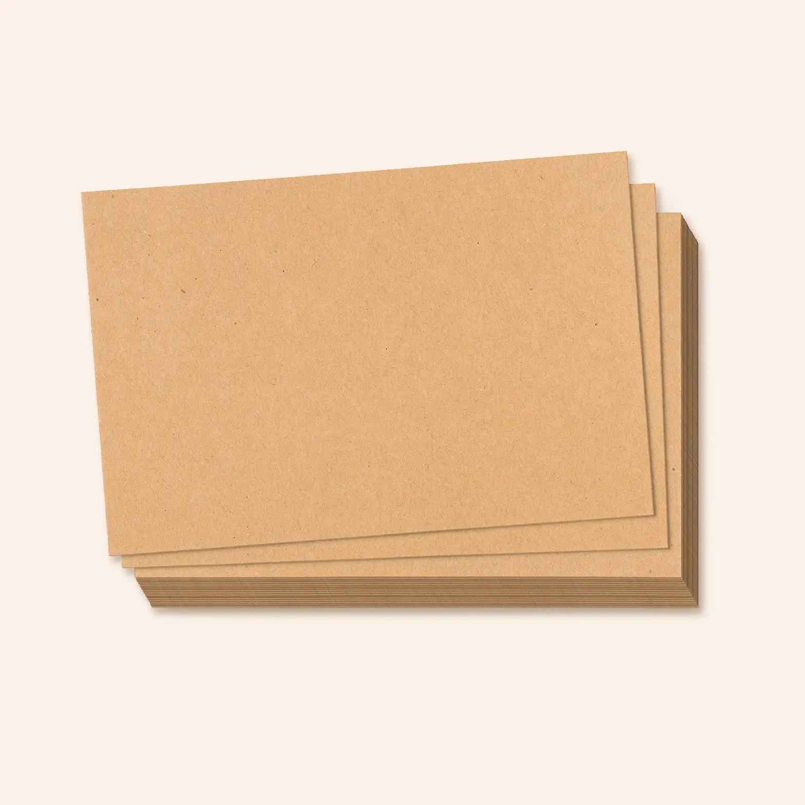 Blank Kraft Postcards | Set of 50