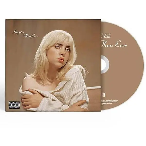 Billie Eilish - Happier Than Ever  [COMPACT DISC - CD] Explicit