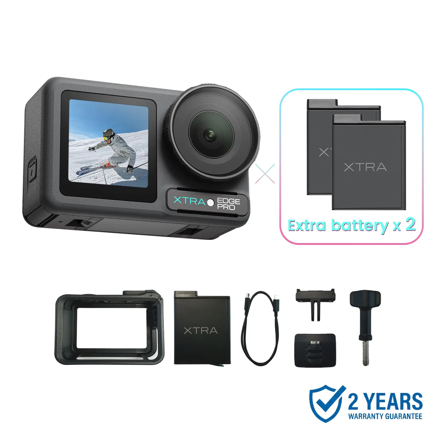 【Live Exclusive Offer】Xtra Edge Pro: 4K Action Camera With 1/1.3" Sensor & Night View 【Live Exclusive Offer】Xtra Edge Pro: 4K Action Camera With 1/1.3" Sensor & Night View