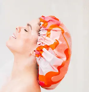 Satin Lined Shower Cap