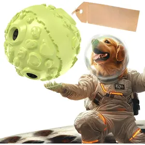 Extra-Large Size Durable Dog Giggle Ball U.S. Patent & Brand & Design For Large Aggressive Chewers Breed Dogs Wobble Giggling Toy Interactive Play for Indoor Outdoor