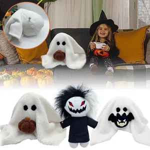 Gus the Ghost Pumpkin Plush Toys zxc Cat Stuffed Dolls Plushie Figures Halloween Decoration Peluches Pillow Kids Christmas Gifts