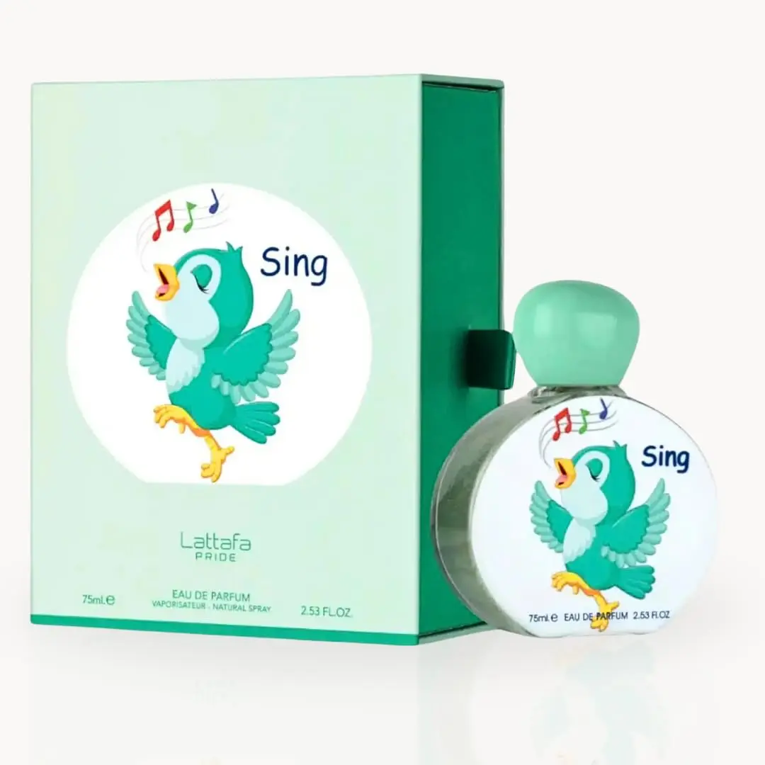 LATTAFA Pride Sing For Kids Eau De Parfum Spray 75ml (2.5 Oz) - Long-lasting Sweet Floral Fragrance - Fresh Perfume For Kids - Delightful Kids Perfume For Everyday Wear And Special Occasions