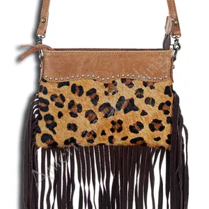 American Darling Small Crossbody Hand Tooled Hair-On Genuine Leather Western Women Bag Handbag Purse | for Cute