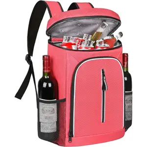 Soft Cooler Backpack - Insulated, Waterproof, Leak-Proof, Portable - For Work, Travel, Beach, Camping, Picnic (Men/Women)