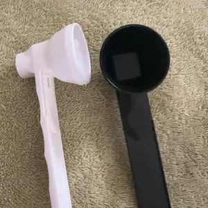 2 PCS Kitchen Measuring Utensils - Protein Powder Sliding Spoons with High-Quality Funnel for Pre-Workout Creatine Powder Formula