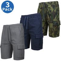 (3 Pack) Navy-Grey-Woodland