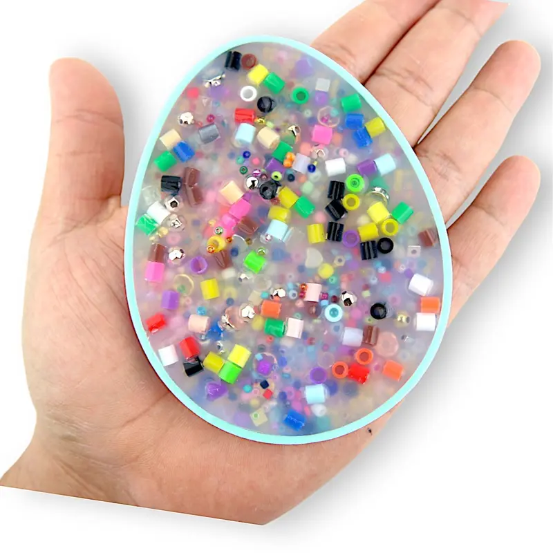 Egg Picky Party Pad and Tray- Satisfy Your Urge to Pick, Pop and Peel Stress-Free! Soft Squishy Silicone