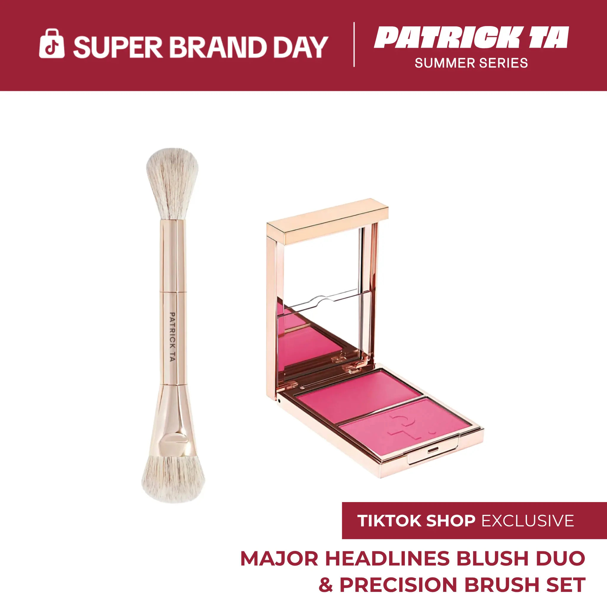 Major Headlines Blush Duo & Precision Brush Set
