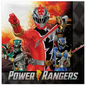 Power Rangers Napkins - Power Rangers Party Supplies