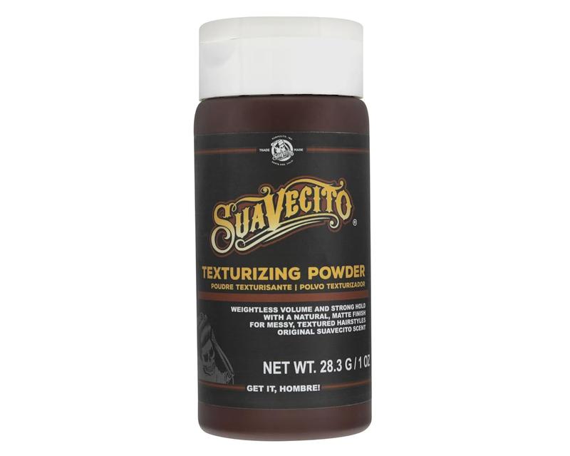Suavecito Texturizing and Volumizing Hair Styling Powder with Shine Free Matte Finish and Strong Hold - No Mess, Oil Absorbing, Long Lasting