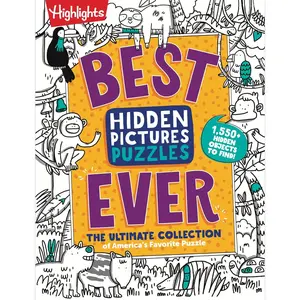 Pictures Puzzles EVER: 144-Page Puzzle Book with Over 1,500  Objects, Classic Search-and-Find Puzzles and Travel Activities for  Ages 6 and Up (Highlights  Pictures) - Paperback