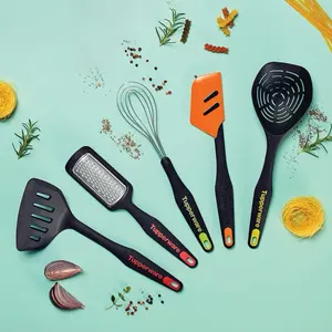 Tupperware Kitchen Utensils Set - Durable & Stylish Premium Tools BPA-Free Dishwasher Safe for Prep Cooking Baking & Serving