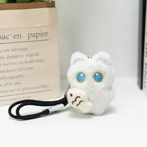 Cat Series Bag Charm Keychain Pendant, Y2K Preppy Accessory, Compatible with AirTag Holder & Tote Bag, Perfect Gift for Cat Moms & Besties, Charms For Purses & Crossbody
