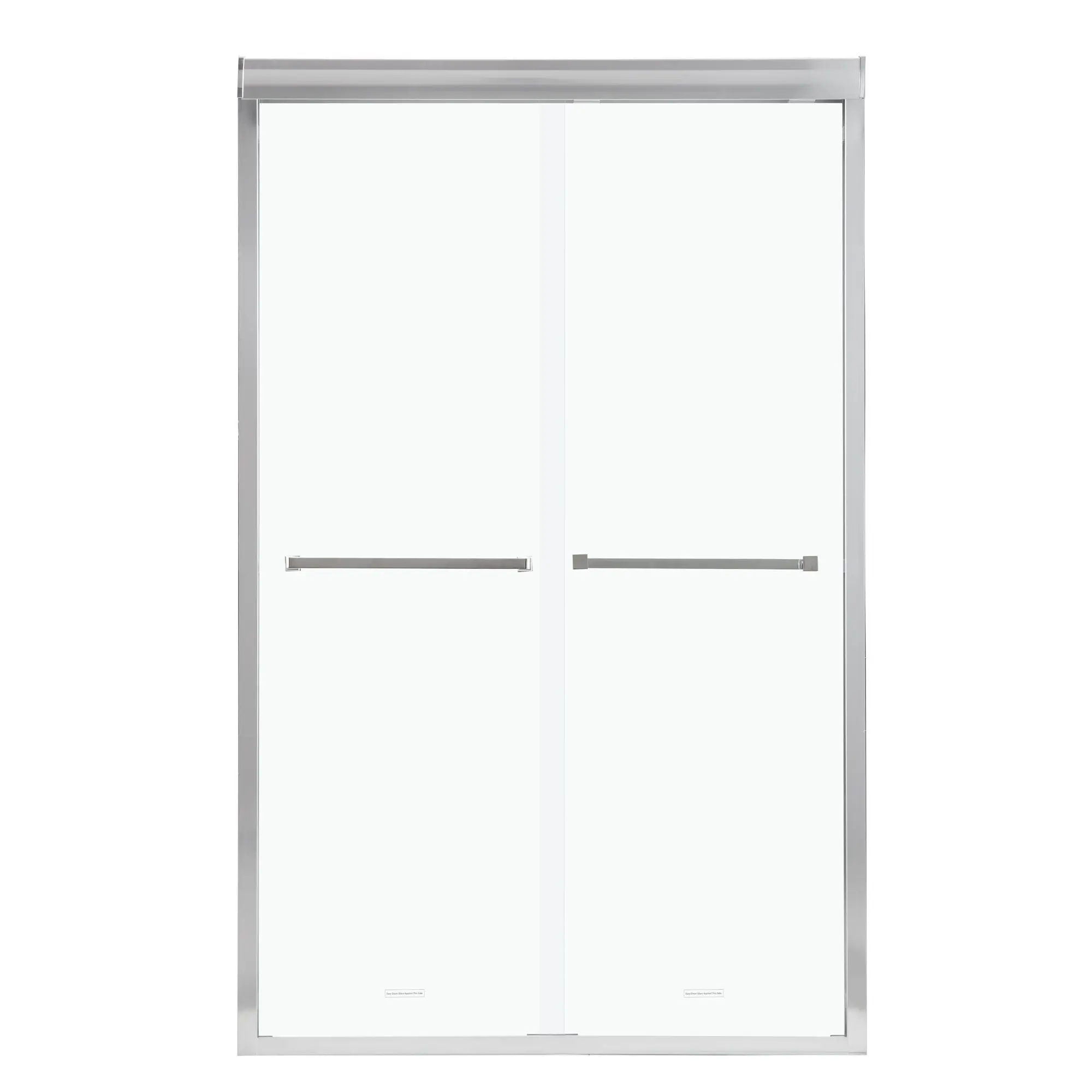 Modern Double Sliding Shower Enclosure, Tempered Glass