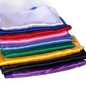 EXTREE Fashion Silky Satin Headscarf For Women Girls Exquisite Pattern Lightweight Silk Graceful Scarfs 27.5 X 27.5 Inches Mouchwa Haitian Pou Mare Tet