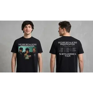 Mumford And Sons Prizefighter North America Tour 2026 T Shirt Hoodie